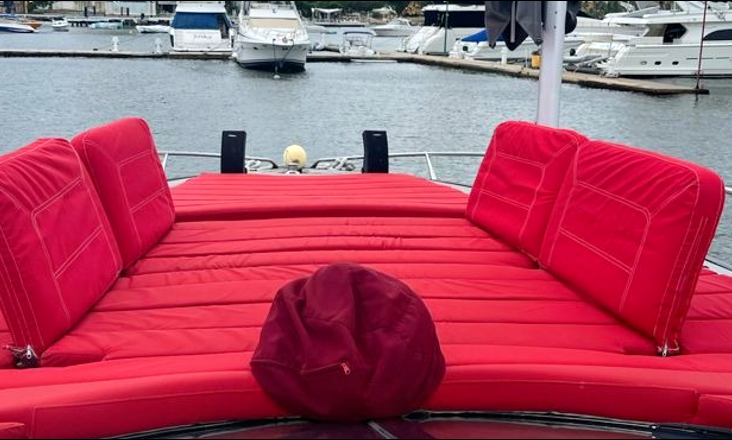 58' Custom Sunseeker Rojo